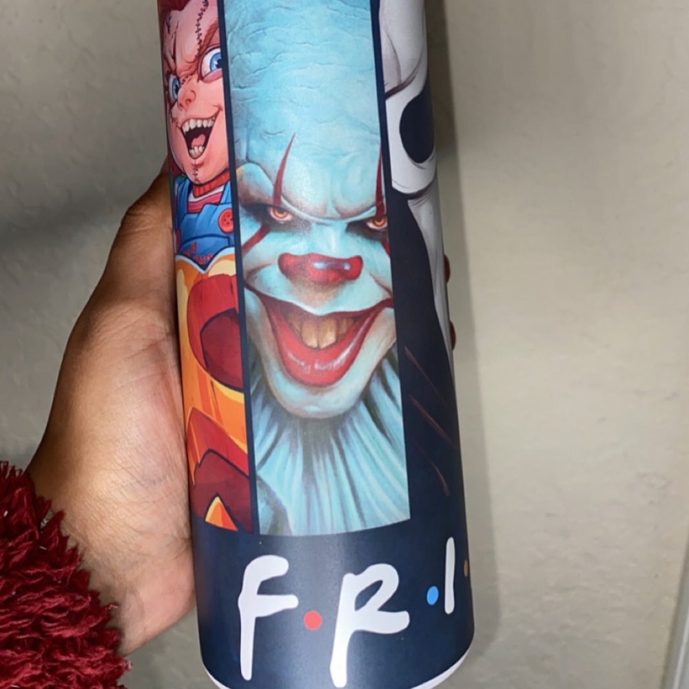 Friends Horror Sublimated Tumblef